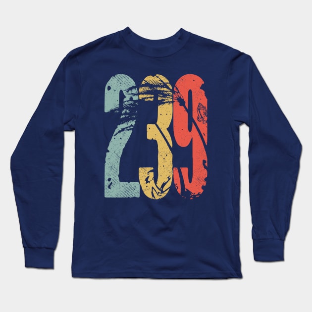 239 Florida Area Code Long Sleeve T-Shirt by Etopix